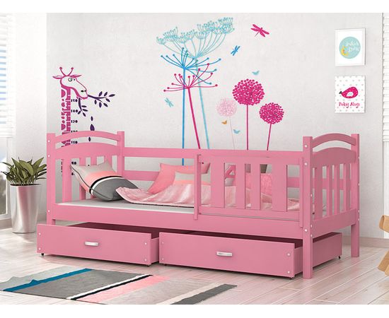 Детская кровать из массива сосны Скаут-5, КОД:VTS3138, images №2, magsale.ru