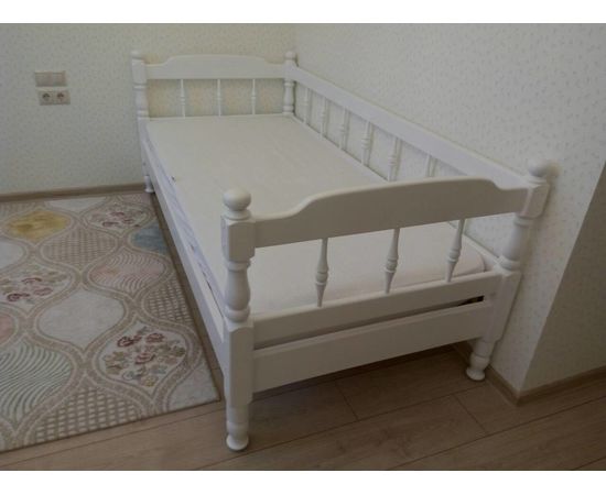 Кровать из сосны Смайл-3, КОД:VMK247, images №6, magsale.ru