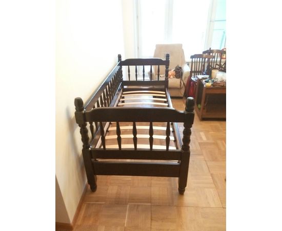 Кровать из сосны Смайл-3, КОД:VMK247, images №9, magsale.ru