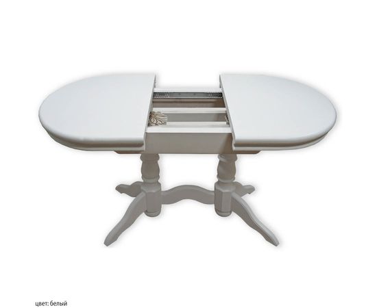 Раздвижной стол из массива Джонатан-2, КОД:SH74888668, images №5, magsale.ru