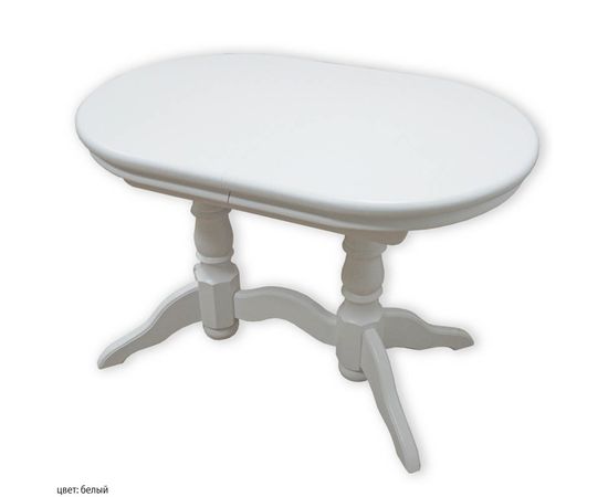 Раздвижной стол из массива Джонатан-2, КОД:SH74888668, images №6, magsale.ru