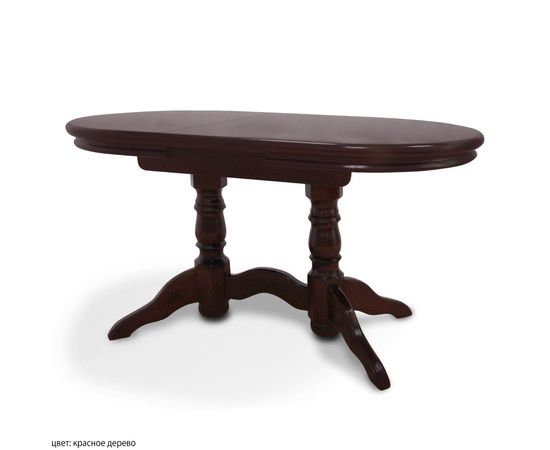 Раздвижной стол из массива Джонатан-2, КОД:SH74888668, images №9, magsale.ru