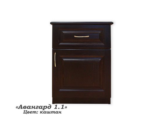 Тумба из массива сосны Авангард 1.1, КОД:SH74887716, images №3, magsale.ru