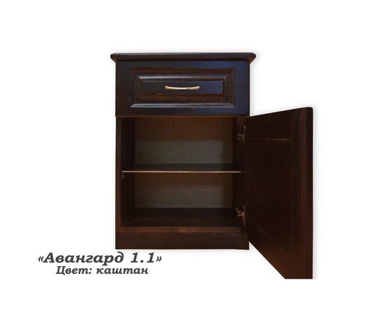 Тумба из массива сосны Авангард 1.1, КОД:SH74887716, images №4, magsale.ru