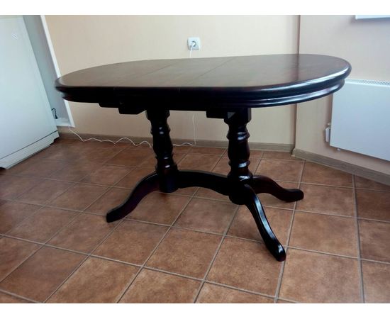 Раздвижной стол из массива Джонатан-2, КОД:SH74888668, images №23, magsale.ru