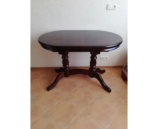 Раздвижной стол из массива Джонатан-2, КОД:SH74888668, images №14, magsale.ru