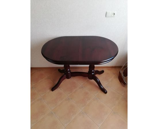 Раздвижной стол из массива Джонатан-2, КОД:SH74888668, images №15, magsale.ru