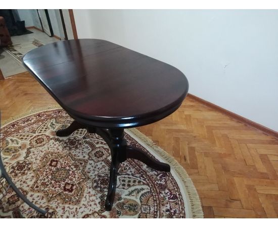 Раздвижной стол из массива Джонатан-2, КОД:SH74888668, images №19, magsale.ru