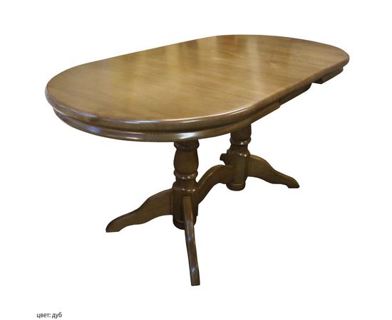 Раздвижной стол из массива Джонатан-2, КОД:SH74888668, images №2, magsale.ru