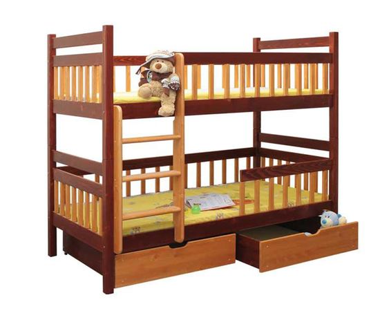 Двухъярусная кровать из сосны Викинг, КОД:VMK275, images №1, magsale.ru Двухъярусная кровать из сосны Викинг, КОД:VMK275, images №1, magsale.ru