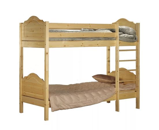Двухъярусная кровать из массива дерева Кая-2 (К2), КОД:VMK303, images №1, magsale.ru
