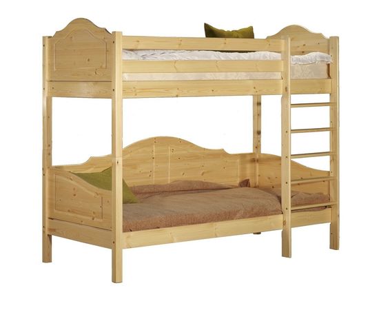 Двухъярусная кровать массива Кая-3 (К3), КОД:VMK301, images №1, magsale.ru