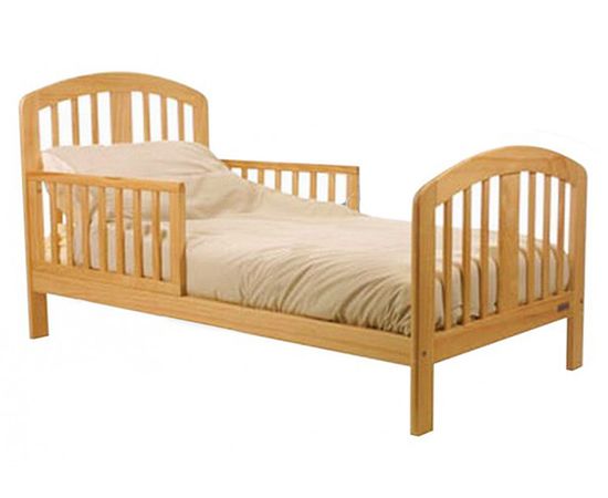 Кровать из массива сосны с бортиками Детство-2, КОД:VMK344, images №1, magsale.ru