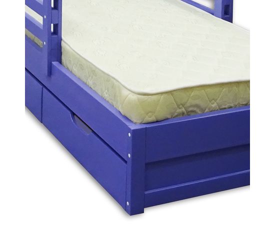 Детская кровать из массива сосны №5 Домик с ящиками, КОД:339012, images №3, magsale.ru