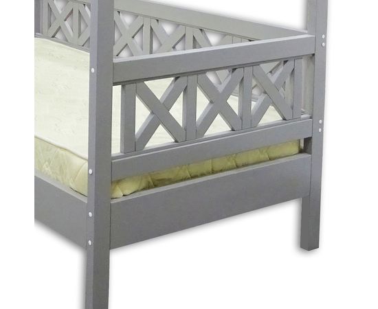 Детская кровать домик из массива Прованс, КОД:332011, images №2, magsale.ru