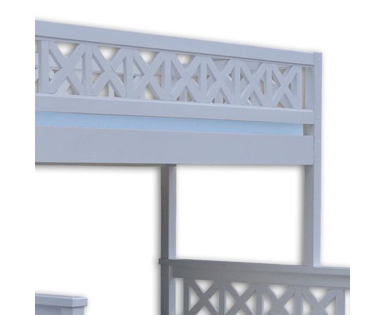 Двухъярусная кровать из массива сосны Прованс-3, КОД:VTS32301, images №4, magsale.ru