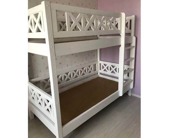 Двухъярусная кровать из массива Кантри-2 с ящиками (Прованс), КОД:339991, images №4, magsale.ru Двухъярусная кровать из массива Кантри-2 с ящиками (Прованс), КОД:339991, images №4, magsale.ru