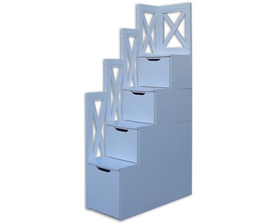 Двухъярусная кровать из массива сосны Прованс-3, КОД:VTS32301, images №3, magsale.ru