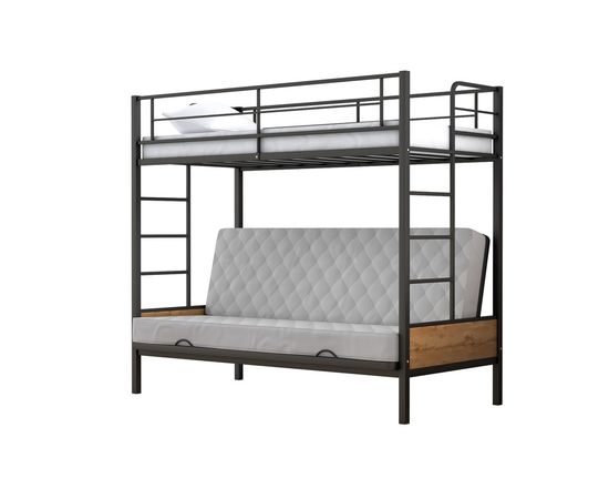 Двухъярусная кровать с диваном Дакар-1, КОД:4s-dak1, images №9, magsale.ru