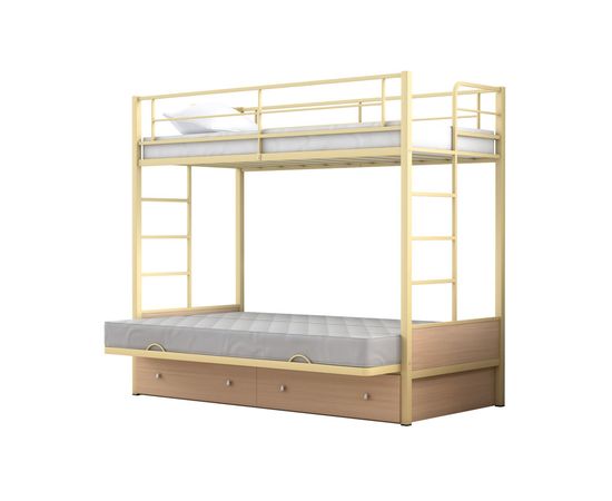 Двухъярусная кровать с диваном Дакар-1, КОД:4s-dak1, images №11, magsale.ru