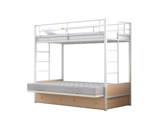 Двухъярусная кровать с диваном Дакар-1, КОД:4s-dak1, images №12, magsale.ru