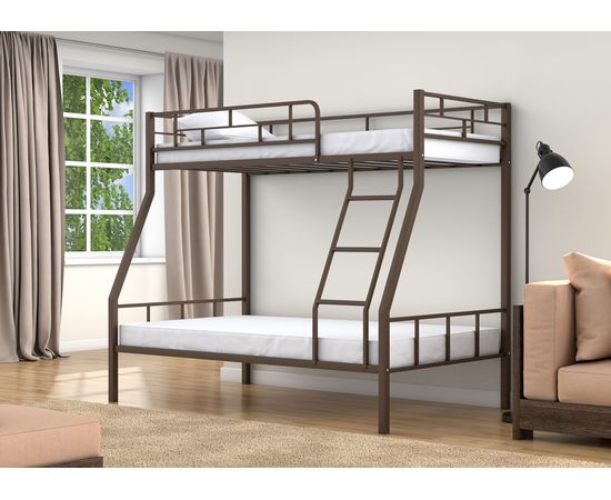 Двухъярусная металлическая кровать Раута, КОД:4s-ra, images №6, magsale.ru Двухъярусная металлическая кровать Раута, КОД:4s-ra, images №6, magsale.ru