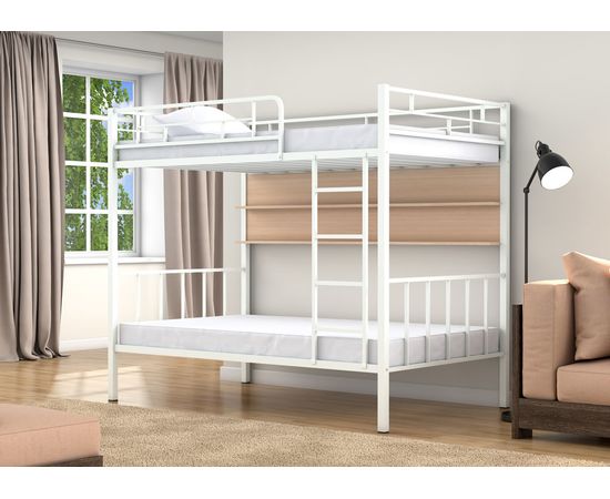 Двухъярусная кровать Валенсия-120 с полкой, КОД:4s-va120/p, images №6, magsale.ru Двухъярусная кровать Валенсия-120 с полкой, КОД:4s-va120/p, images №6, magsale.ru