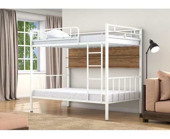 Двухъярусная кровать Валенсия-120 с полкой, КОД:4s-va120/p, images №12, magsale.ru Двухъярусная кровать Валенсия-120 с полкой, КОД:4s-va120/p, images №12, magsale.ru