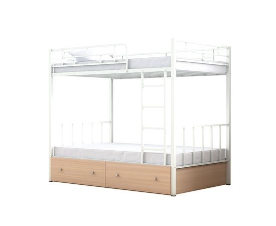 Двухъярусная кровать Валенсия-120 с ящиками, КОД:4s-va120/y, images №3, magsale.ru