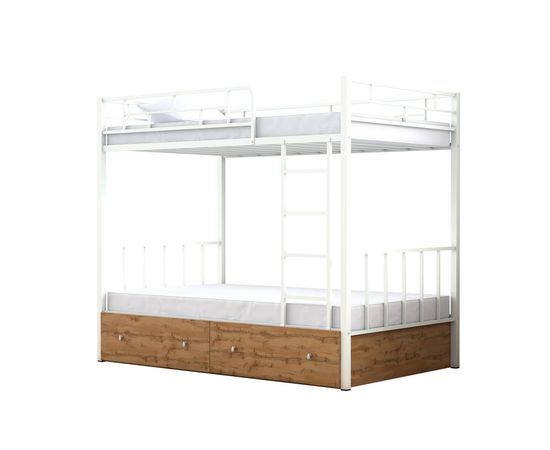 Двухъярусная кровать Валенсия-120 с ящиками, КОД:4s-va120/y, images №8, magsale.ru