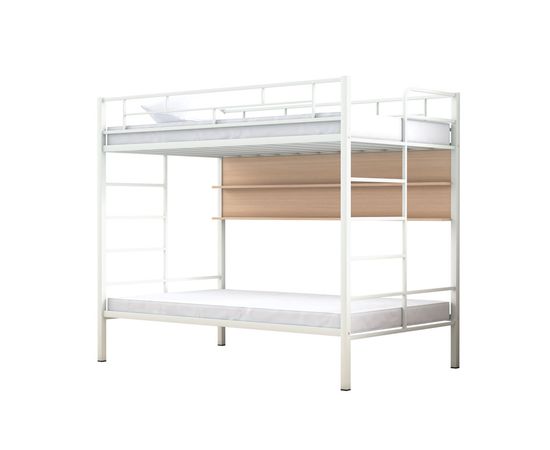 Двухъярусная кровать Валенсия Твист-120 с полкой, КОД:4s-vat120/p, images №13, magsale.ru