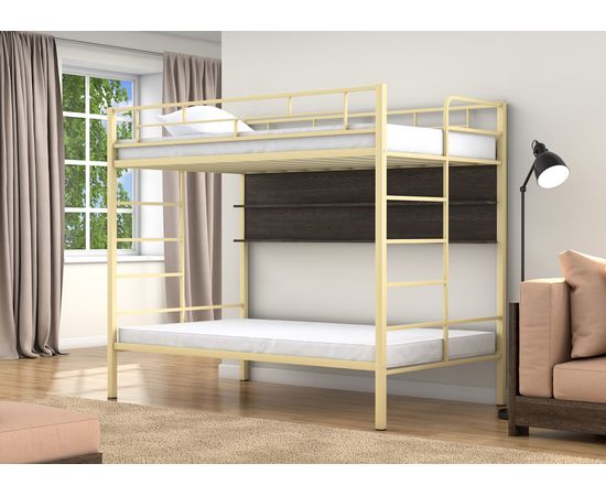 Двухъярусная кровать Валенсия Твист-120 с полкой, КОД:4s-vat120/p, images №8, magsale.ru