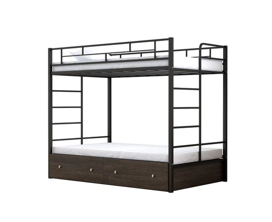 Двухъярусная кровать Валенсия Твист-120 с ящиками, КОД:4s-vat120/y, images №4, magsale.ru