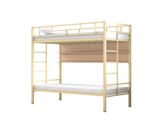 Двухъярусная кровать Валенсия Твист с полкой, КОД:4s-vat/p, images №2, magsale.ru