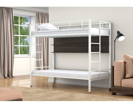 Двухъярусная кровать Валенсия Твист с полкой, КОД:4s-vat/p, images №12, magsale.ru