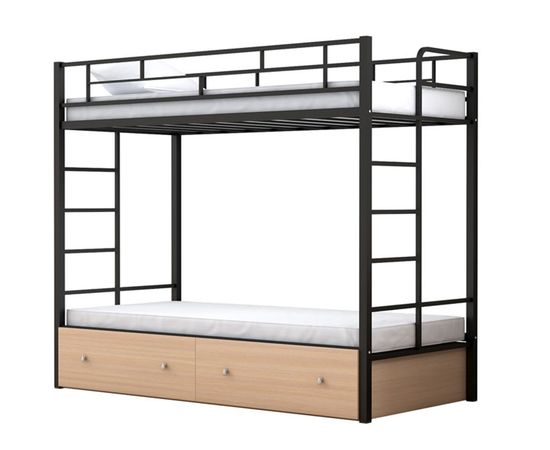 Двухъярусная кровать Валенсия Твист с ящиками, КОД:4s-vat/y, images №2, magsale.ru