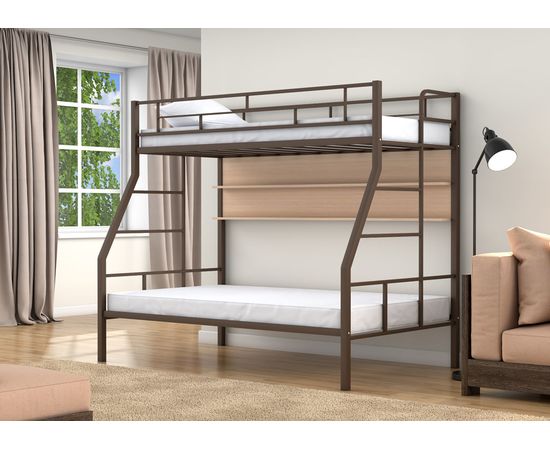 Двухъярусная металлическая кровать Раута Твист с полкой, КОД:4s-rat/p, images №10, magsale.ru Двухъярусная металлическая кровать Раута Твист с полкой, КОД:4s-rat/p, images №10, magsale.ru