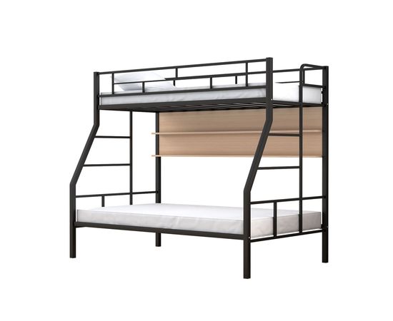 Двухъярусная металлическая кровать Раута Твист с полкой, КОД:4s-rat/p, images №3, magsale.ru Двухъярусная металлическая кровать Раута Твист с полкой, КОД:4s-rat/p, images №3, magsale.ru