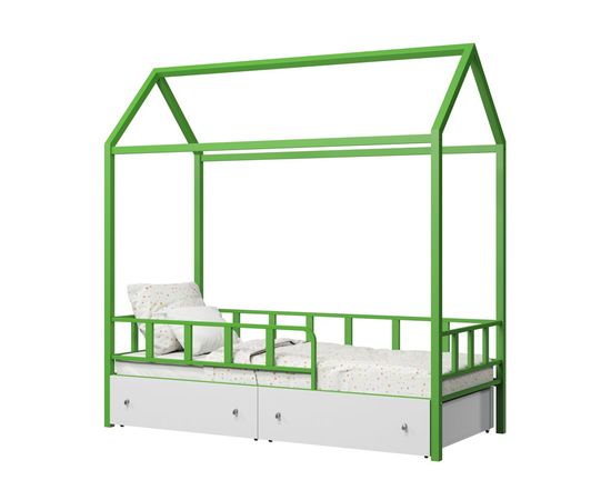 Кровать-домик Риччи с ящиками, КОД:4s-richi/y, images №16, magsale.ru