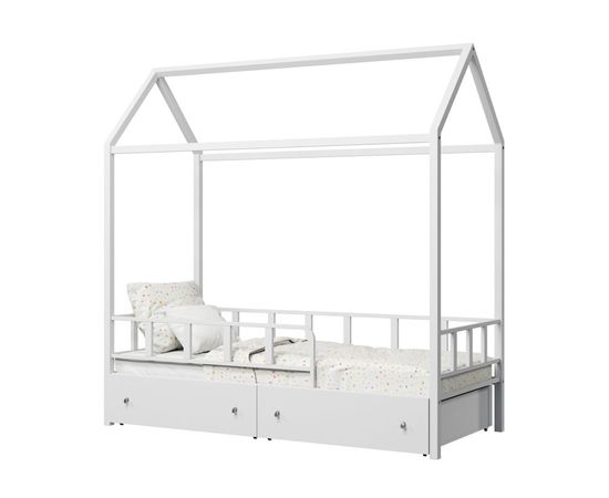 Кровать-домик Риччи с ящиками, КОД:4s-richi/y, images №6, magsale.ru