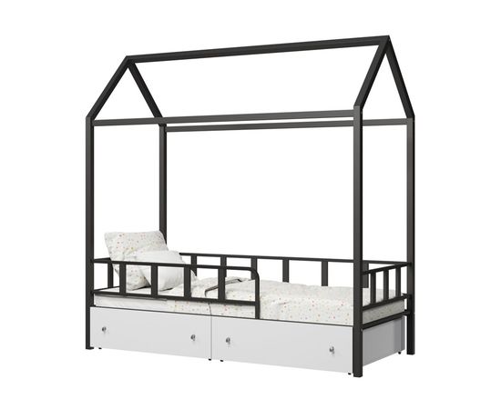 Кровать-домик Риччи с ящиками, КОД:4s-richi/y, images №17, magsale.ru