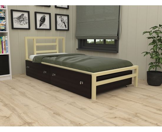 Односпальная металлическая кровать Титан 90, КОД:4S-TI-90, images №14, magsale.ru Односпальная металлическая кровать Титан 90, КОД:4S-TI-90, images №14, magsale.ru