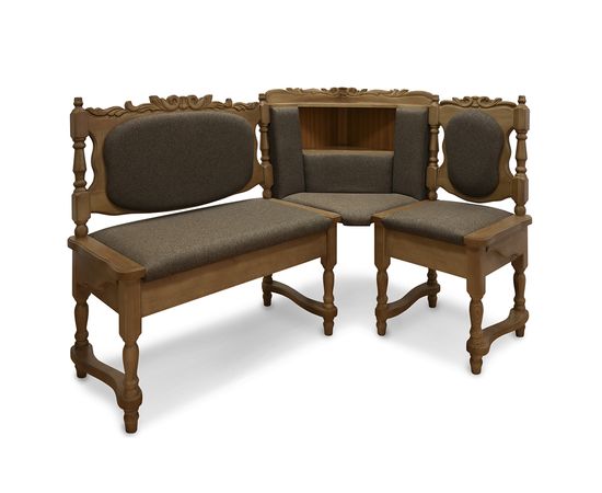 Угловой диван Картрайд с резьбой, КОД:SH74887838, images №1, magsale.ru