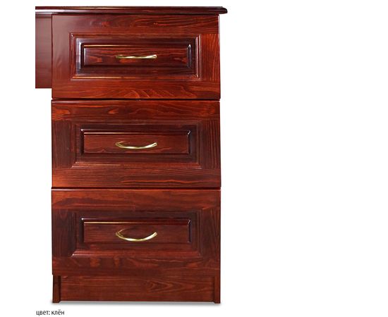 ЛОНДОН письменный стол из массива сосны, КОД:SH0000024, images №6, magsale.ru