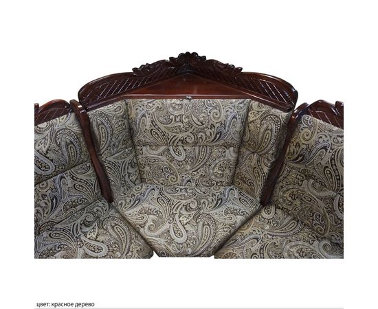 Угловой диван Себастьян с резьбой, КОД:SH74888331, images №5, magsale.ru