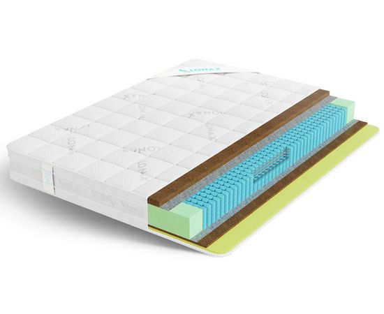 Анатомический матрас Lonax Cocos-Medium Econom S1000, КОД:LO2996, images №1, magsale.ru Анатомический матрас Lonax Cocos-Medium Econom S1000, КОД:LO2996, images №1, magsale.ru