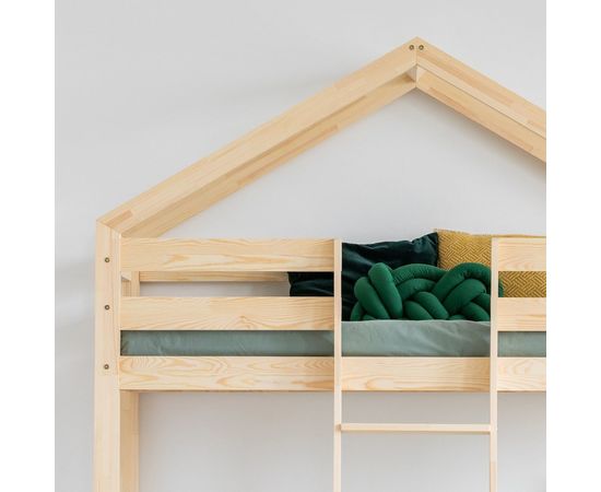 Кровать-чердак из массива сосны Мезонин, КОД:MS3281, images №2, magsale.ru