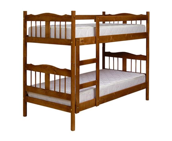 Двухъярусная кровать из массива сосны Моника, КОД:VMK291, images №1, magsale.ru