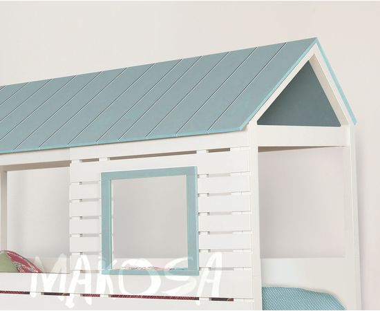 Кровать чердак из массива Лион, КОД:MS437, images №2, magsale.ru