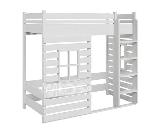 Кровать чердак из массива Монте-Кристо, КОД:MS435, images №1, magsale.ru